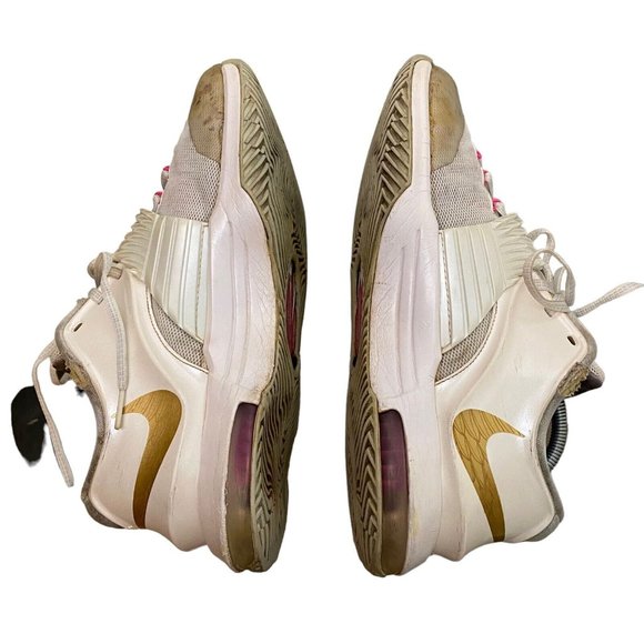 NIKE KD PREMIUM AUNT PEARL MEN US 9.5‎ BASKETBALL SHOES BREAST CANCER 706858-176 - Picture 10 of 15